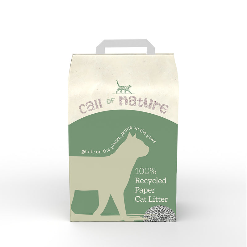 Call of Nature Recycled Paper Cat Litter