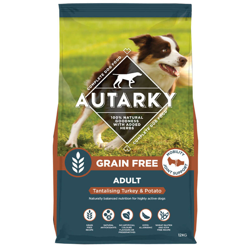 Autarky Adult Grain Free Turkey Dry Dog Food