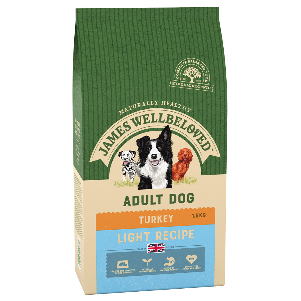 James Wellbeloved Dog Adult Light Turkey & Rice Dry Dog Food
