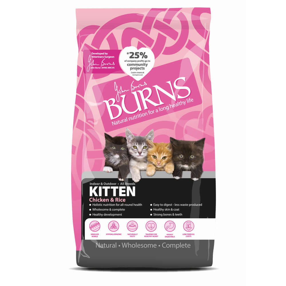 Burns Kitten Chicken & Rice Dry Dog Food