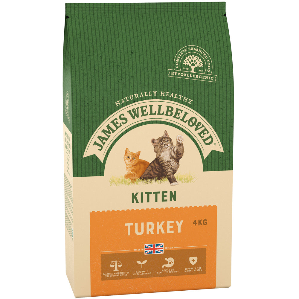 James Wellbeloved Cat Kitten Turkey & Rice Wet Cat Food