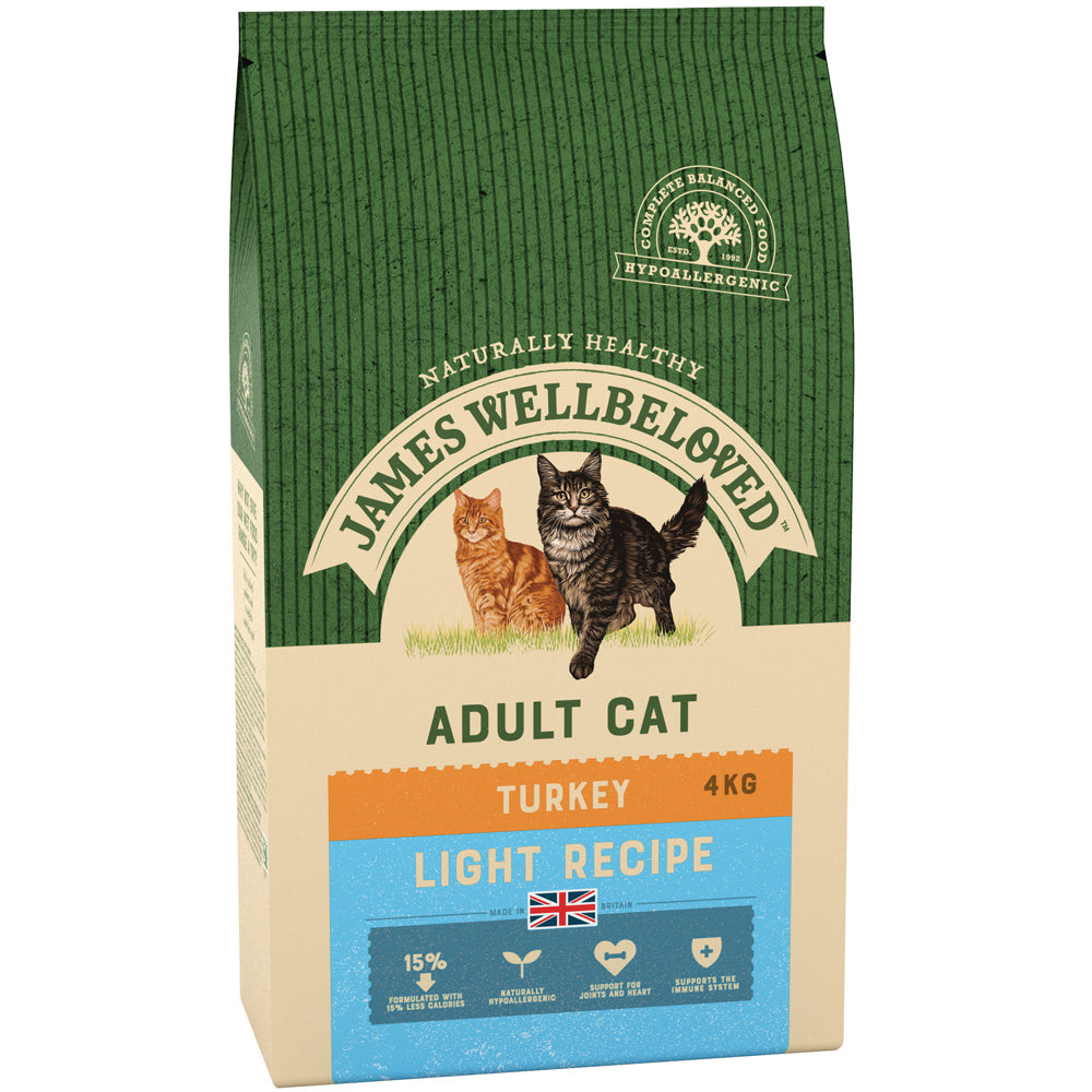 James Wellbeloved Cat Adult Light Turkey & Rice Dry Cat Food