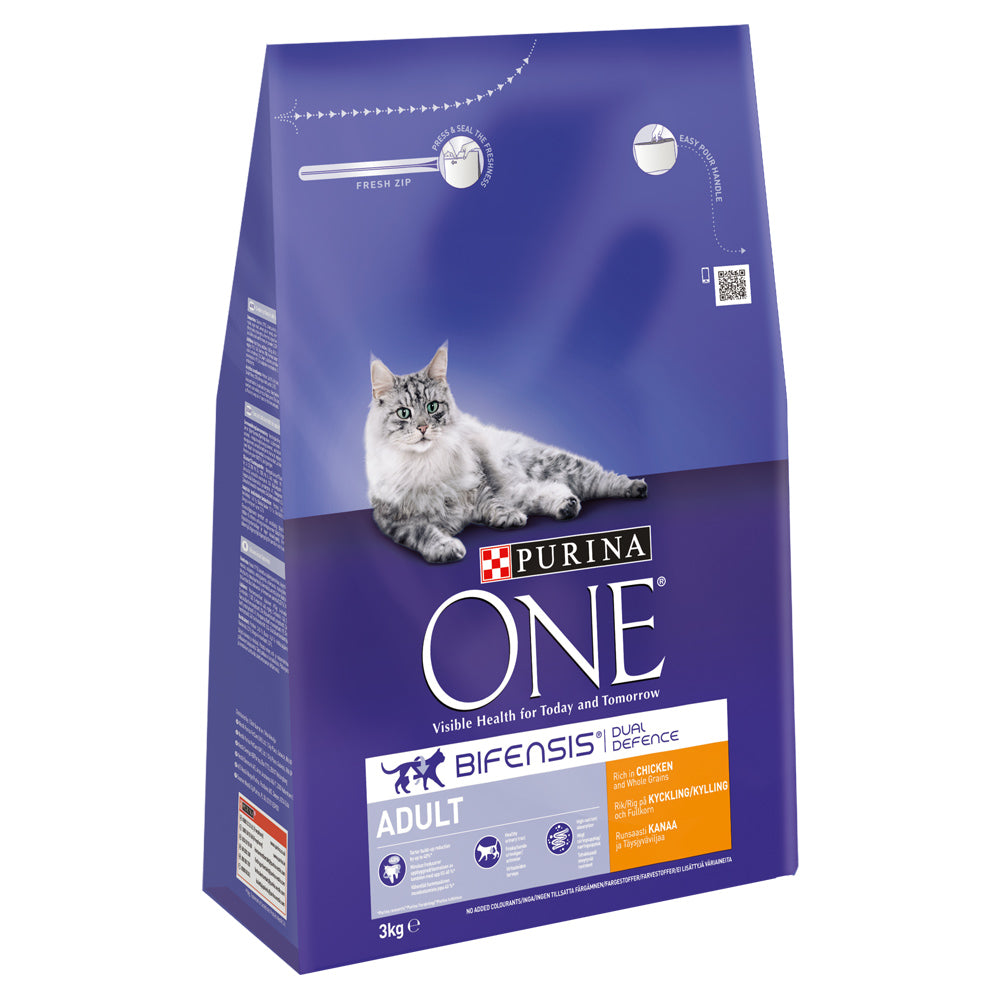 Purina One Cat Adult Chicken & Whole Grain Dry Cat Food