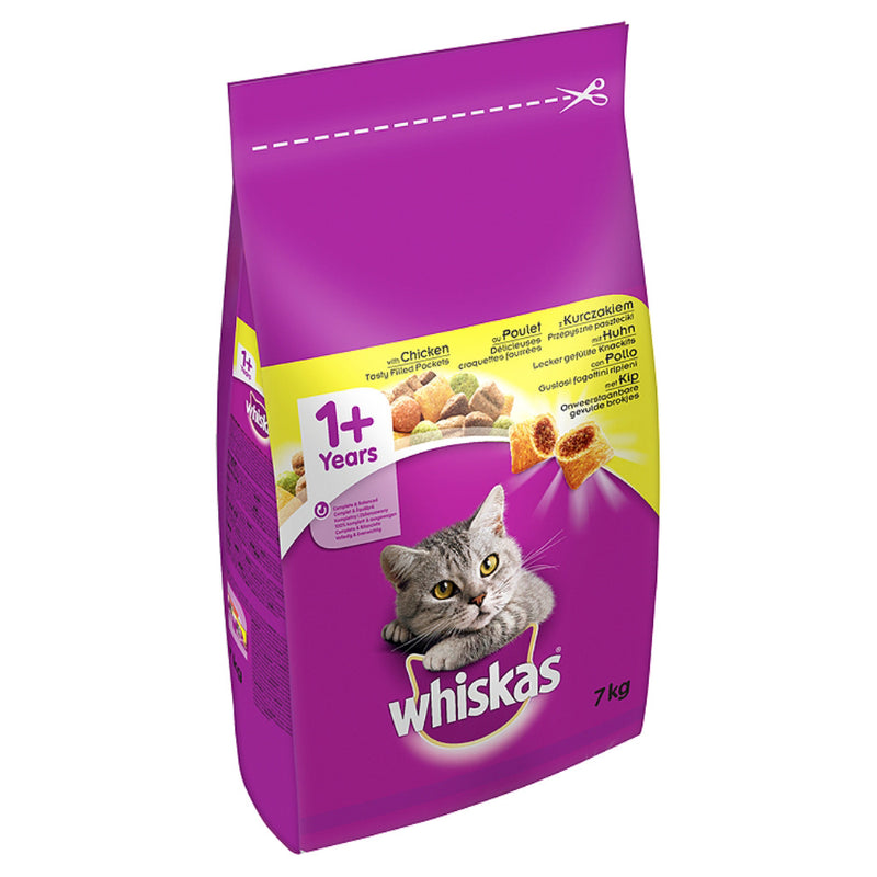 Whiskas Dry Complete Cat 1+ with Chicken Dry Cat Food