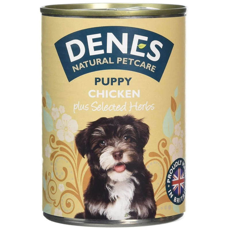 Denes Puppy with Chicken Tins Wet Dog Food