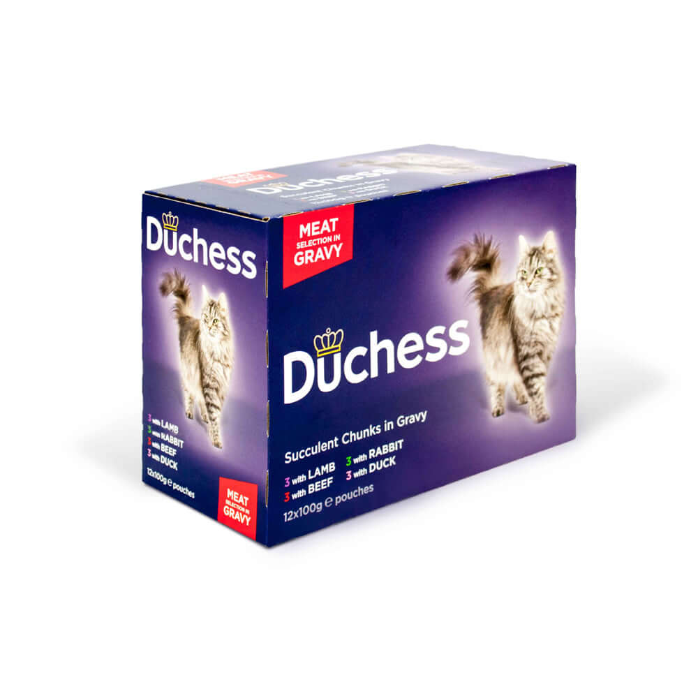 Duchess Meat Selection In Gravy Pouch Wet Dog Food