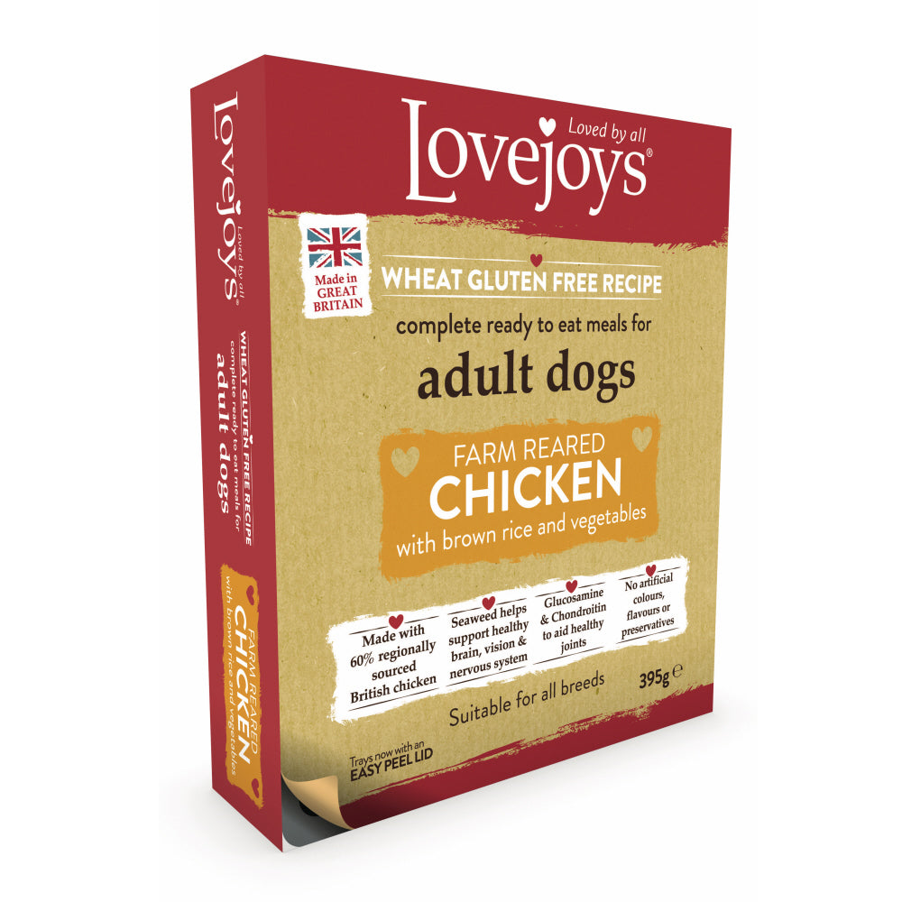 Lovejoys Chicken with Rice & Vegetables Wet Dog Food