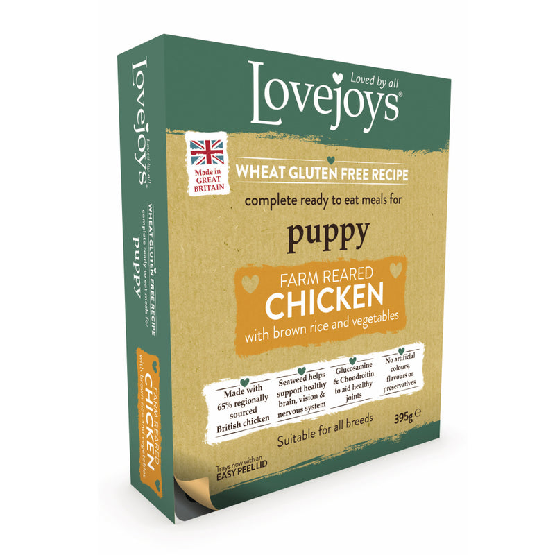 Lovejoys Puppy Chicken with Rice & Vegetables Wet Dog Food