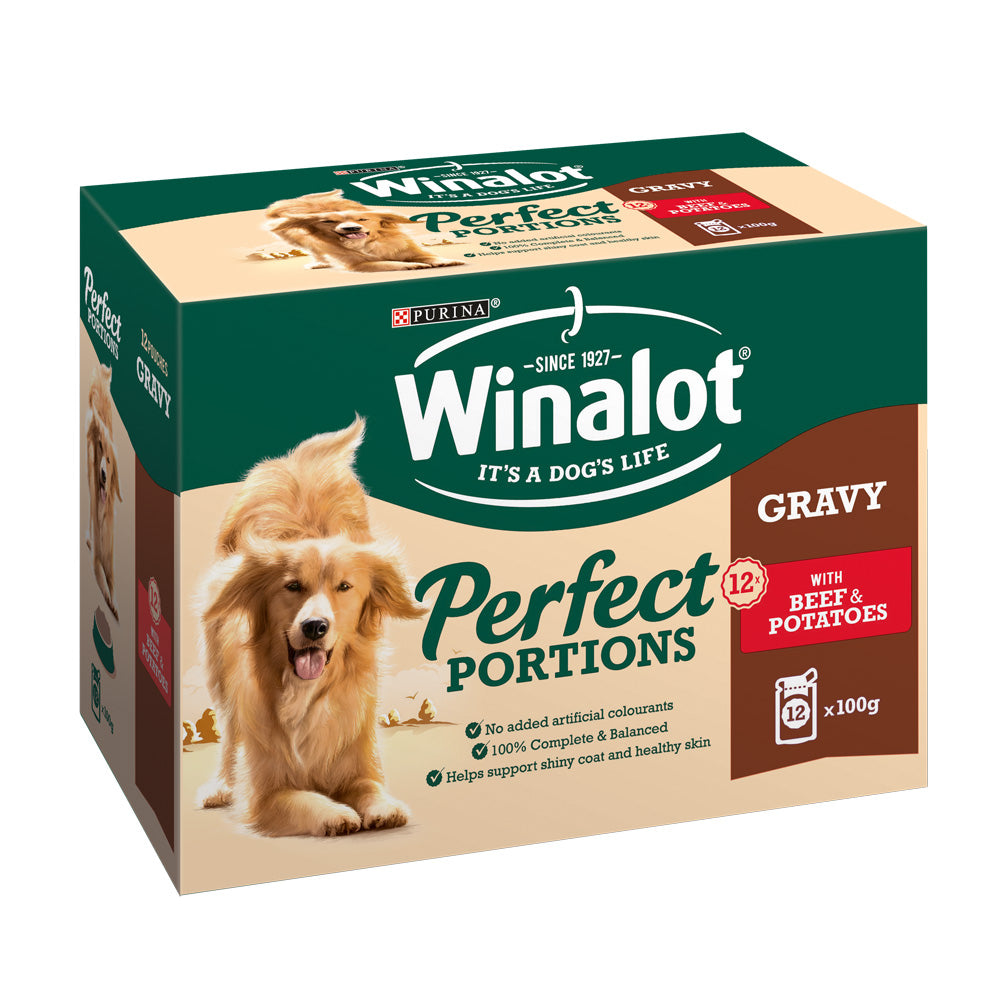 Winalot Perfect Portions Beef & Chicken in Jelly Pouch Wet Dog Food