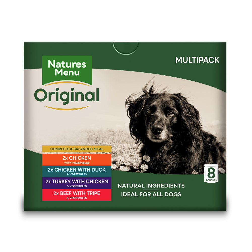 Natures Menu Dog Adult Pouch Multi Pack Wet Dog Food