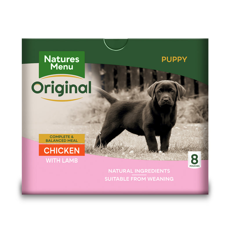 Natures Menu Puppy/Junior Pouch Wet Dog Food