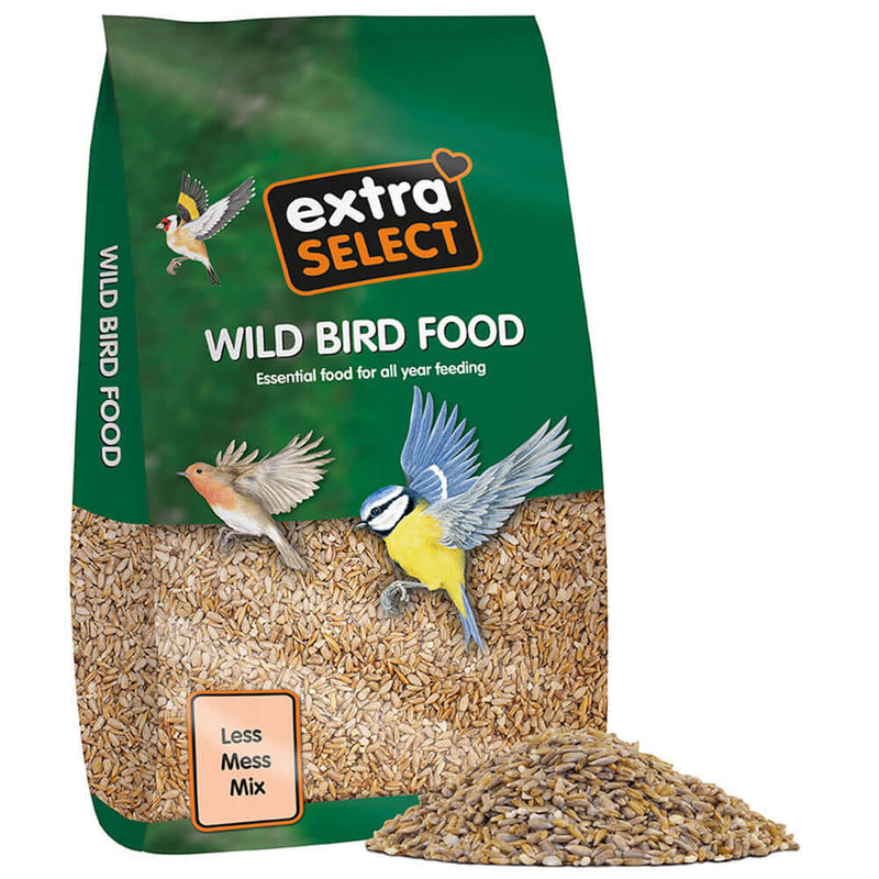 12.7kg bag of Extra Select Less Mess Wild Bird Food