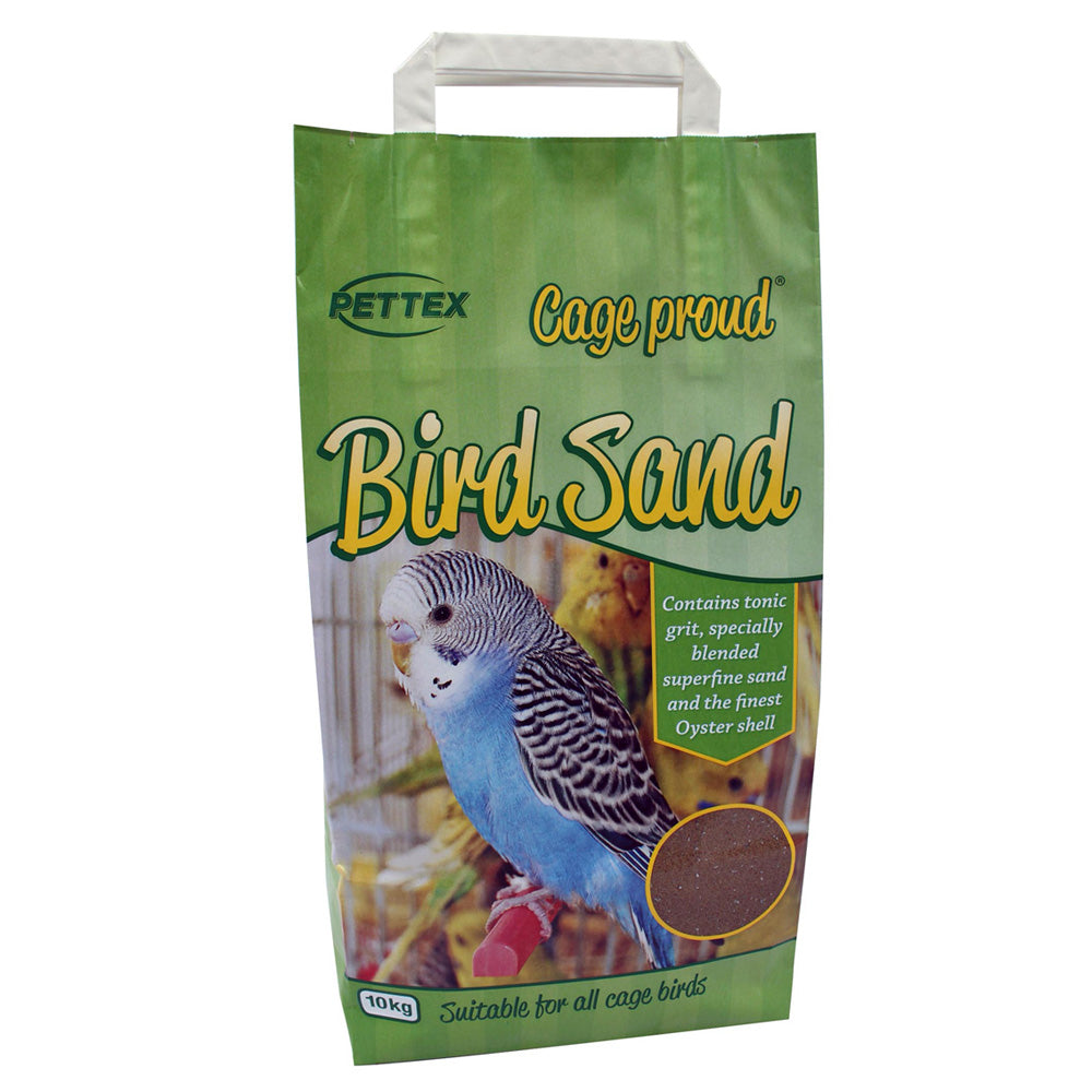 10kg bag of Pettex Superfine Bird Sand