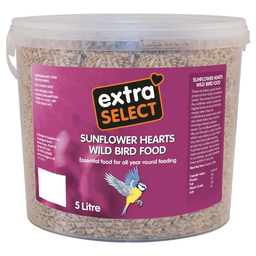 Extra Select Sunflower Hearts for wild birds