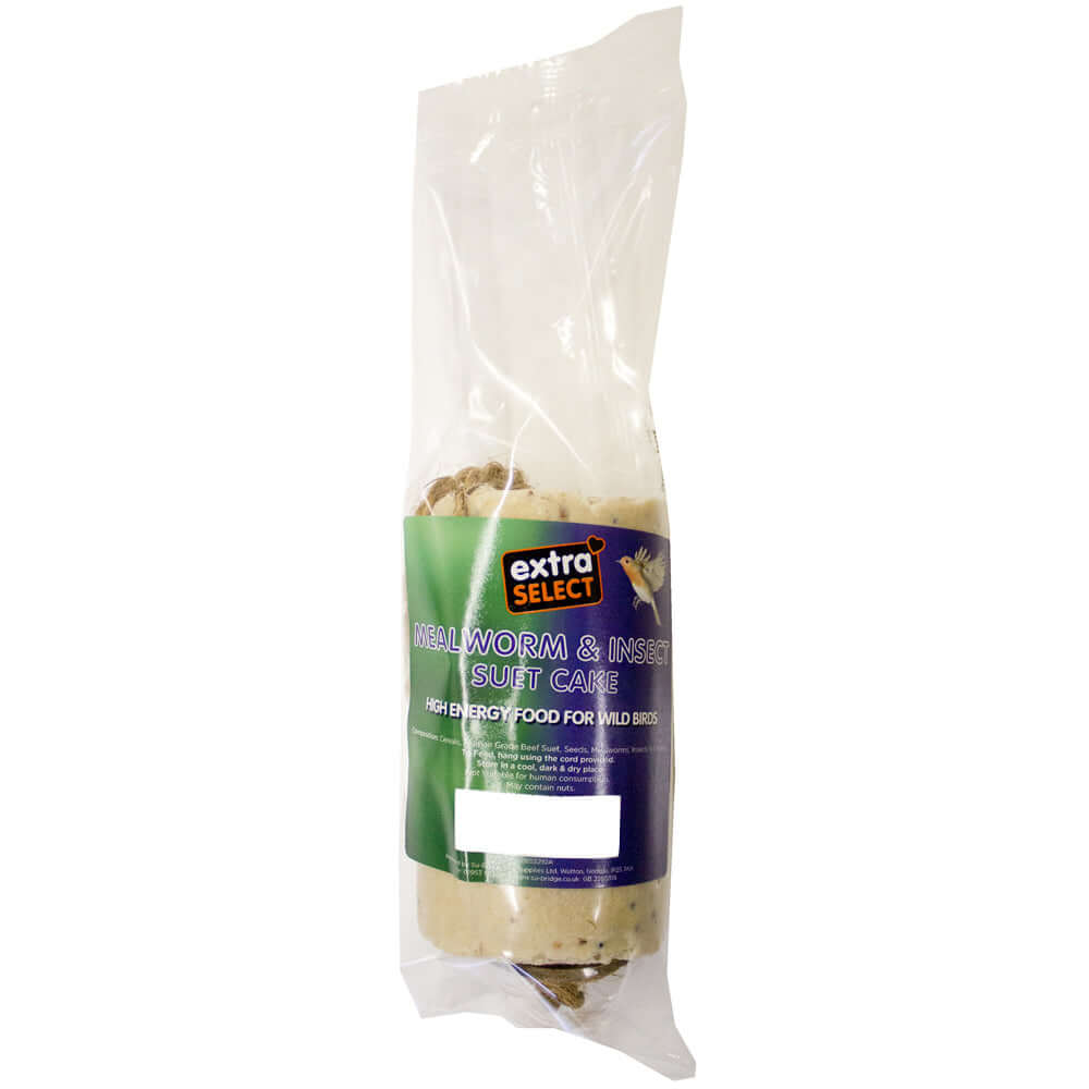 Extra Select Suet Cake - Insect & Mealworm for wild birds
