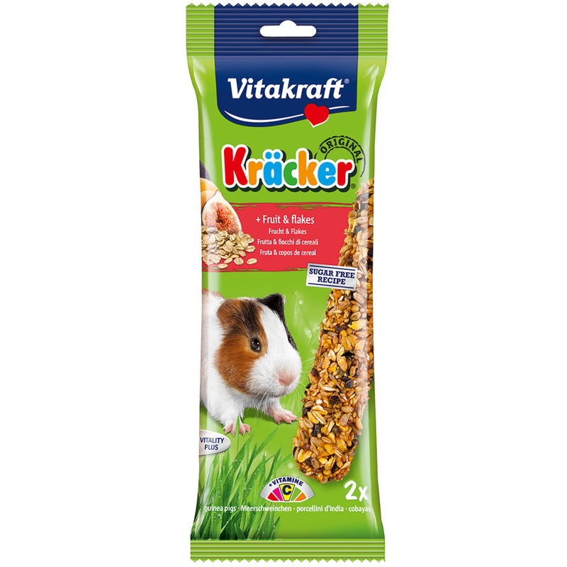 Vitakraft Guinea Pig Fruit-Flakes Cracker Sticks