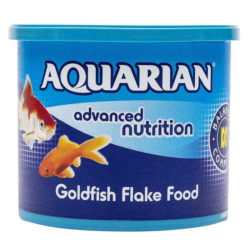 200g tub of Aquarian Goldfish Flake Food