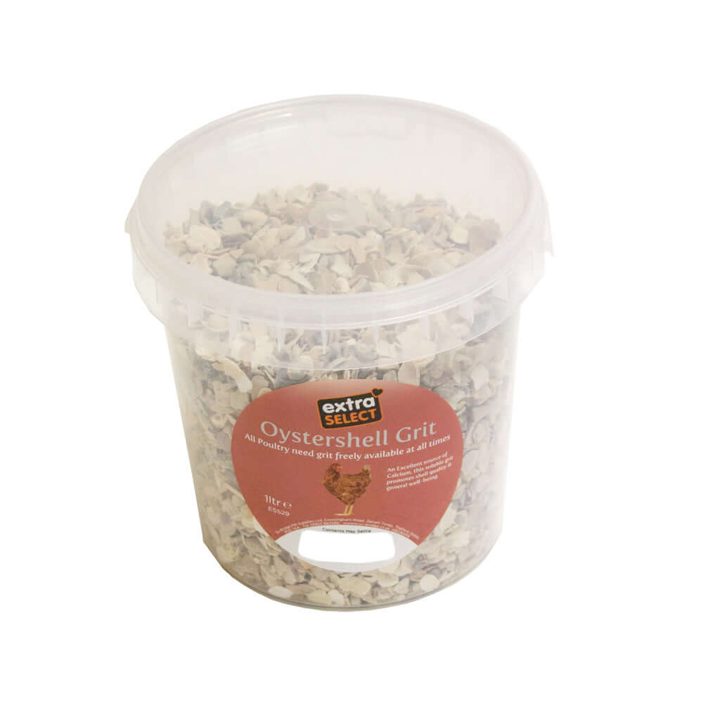 Extra Select Oystershell Grit Tub 1 litre