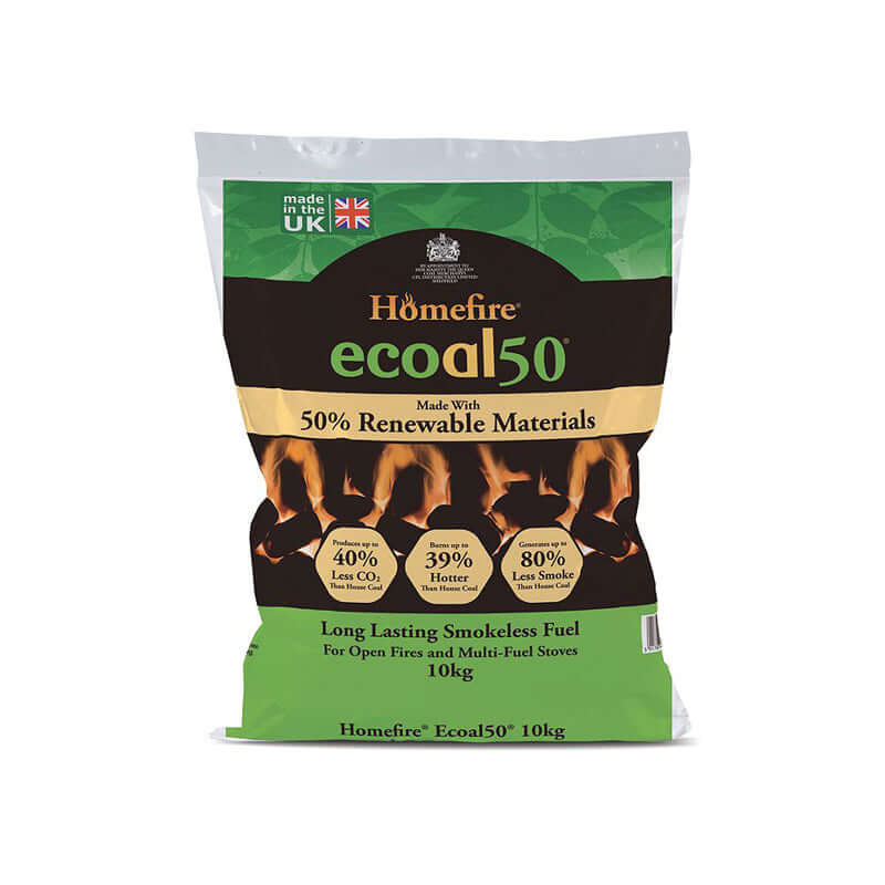 10kg bag of Ecoal 50 Smokeless Coal
