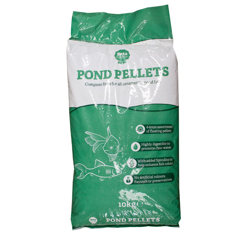 10kg bag of Pets Choice Pond Pellets