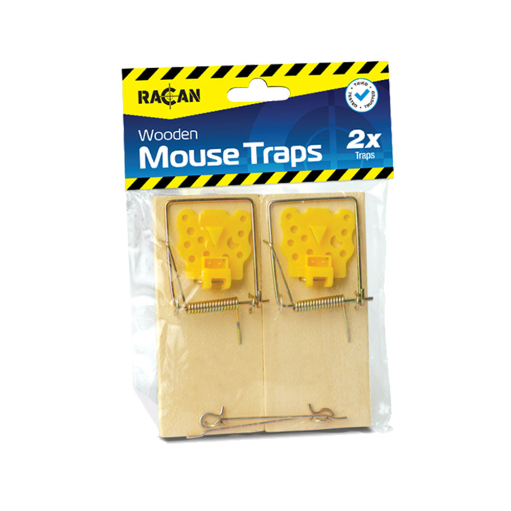 Racan Wooden Mouse Trap 2 pack