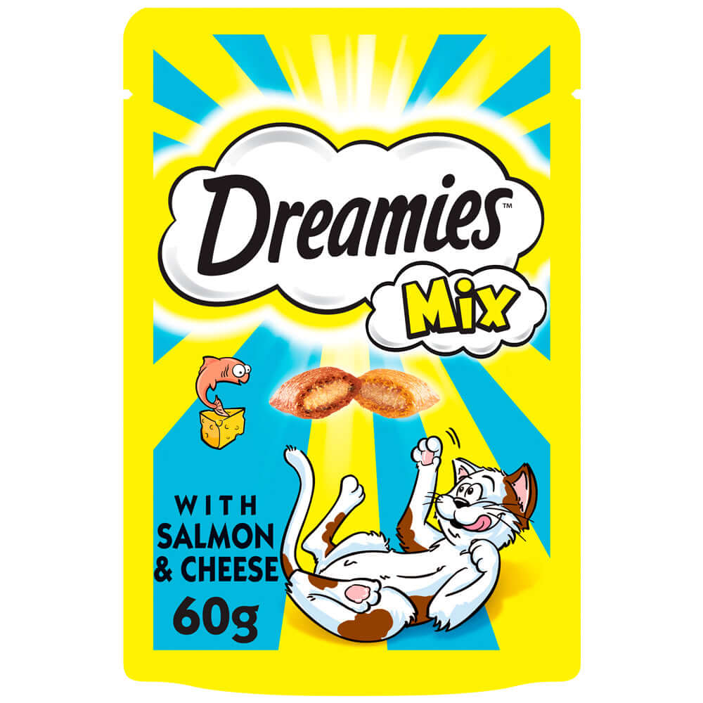 Dreamies Mix Salmon & Cheese