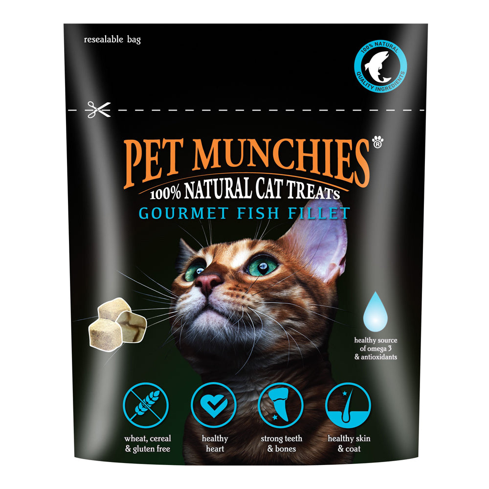 Pet Munchies Cat Treats Gourmet Fish Fillet