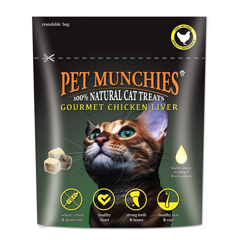 Pet Munchies Cat Treats Gourmet Chicken Liver